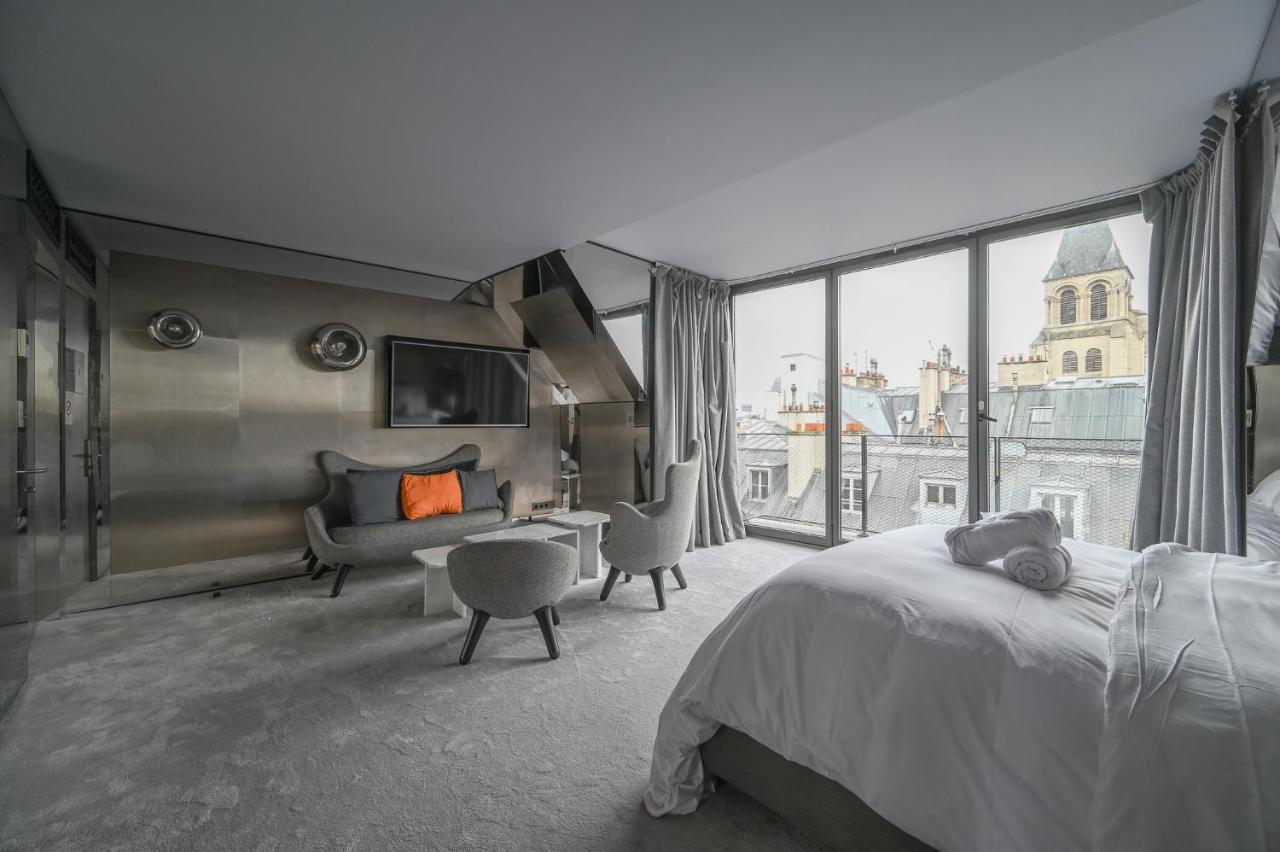 Sublime Suite A Saint Germain Des Pres Paris Bagian luar foto