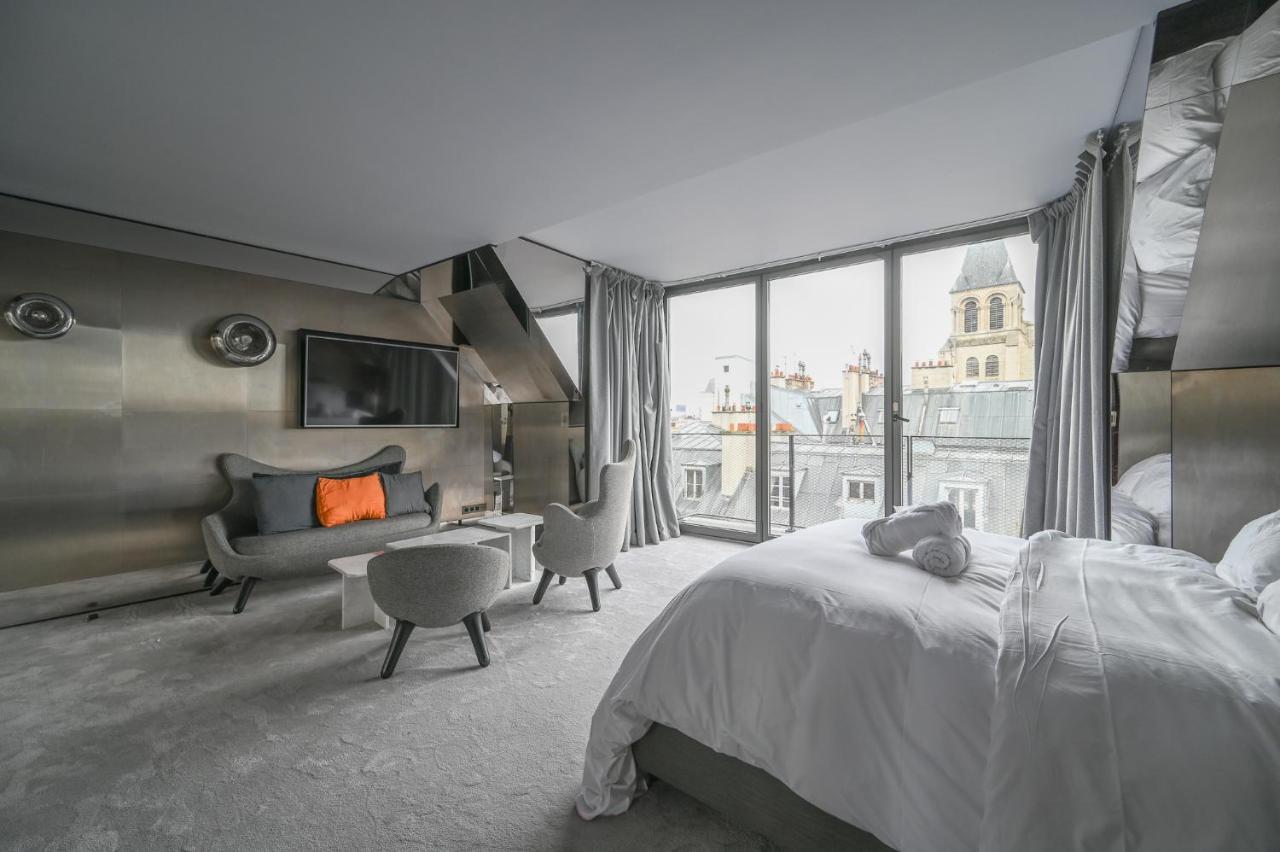 Sublime Suite A Saint Germain Des Pres Paris Bagian luar foto