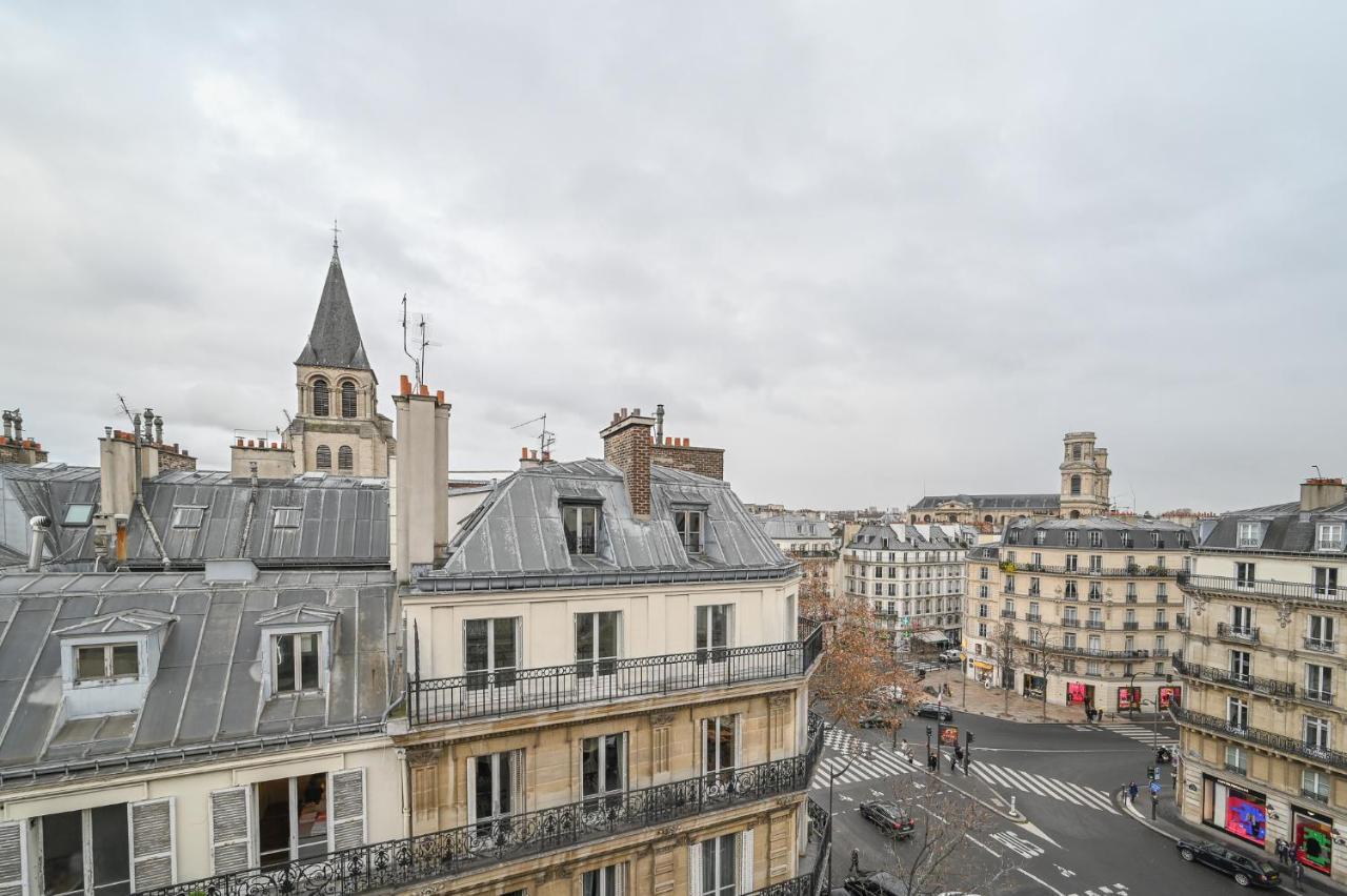 Sublime Suite A Saint Germain Des Pres Paris Bagian luar foto